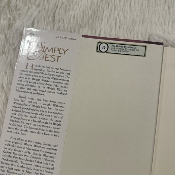 Weight Watchers Simply the Best cookbook 250 Prize Winning recipes - Picture 2 of 10